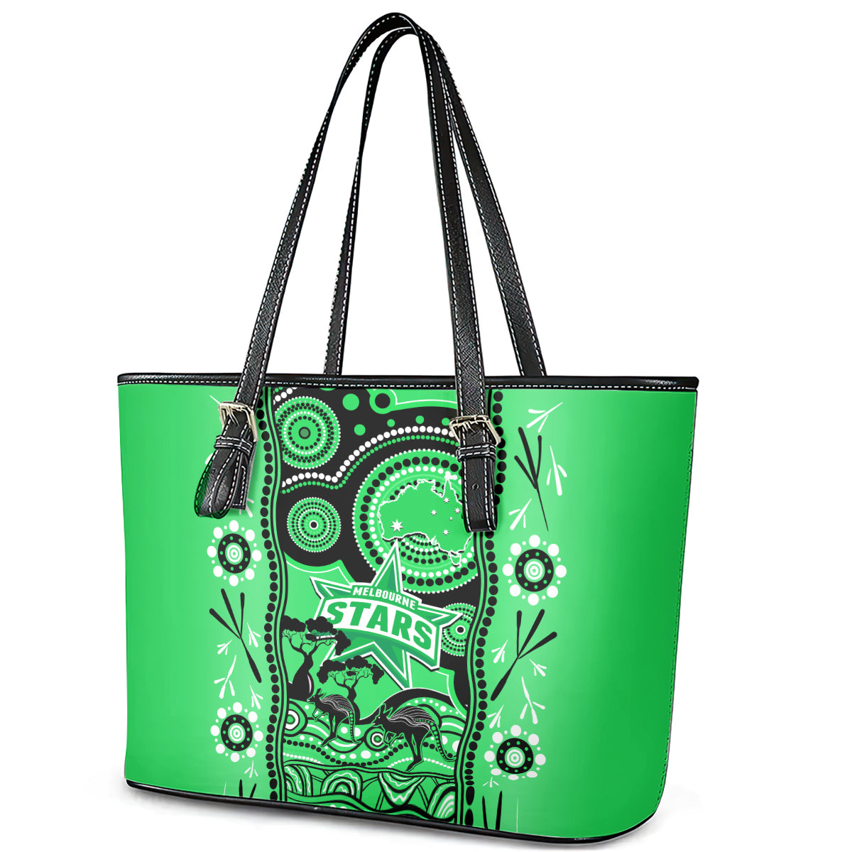 melbourne-stars-cricket-leather-tote-bag-happy-australia-day-aboriginal-art