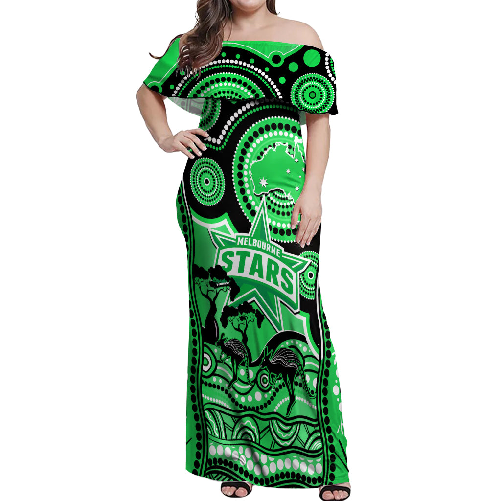 melbourne-stars-cricket-off-shoulder-maxi-dress-happy-australia-day-aboriginal-art