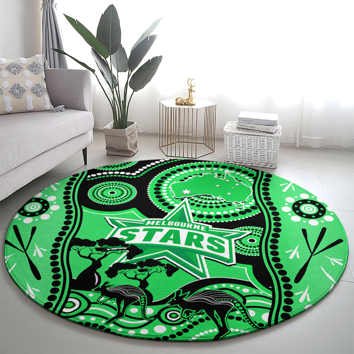 melbourne-stars-cricket-round-carpet-happy-australia-day-aboriginal-art