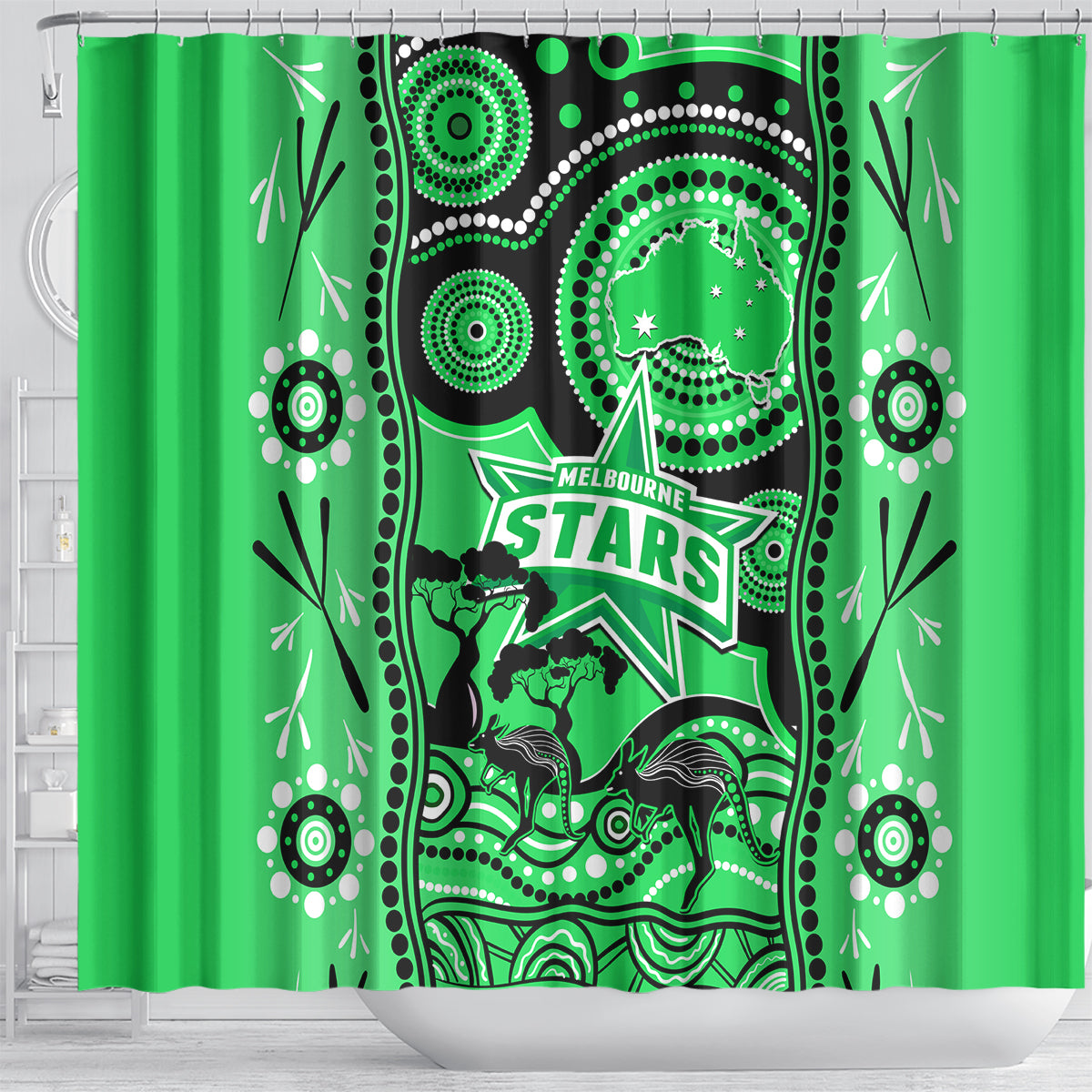 melbourne-stars-cricket-shower-curtain-happy-australia-day-aboriginal-art