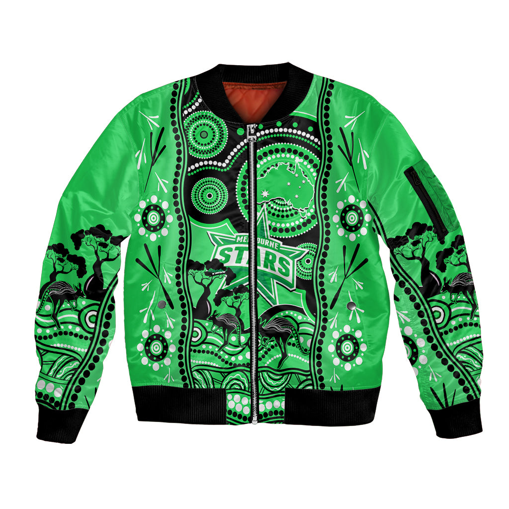 melbourne-stars-cricket-sleeve-zip-bomber-jacket-happy-australia-day-aboriginal-art