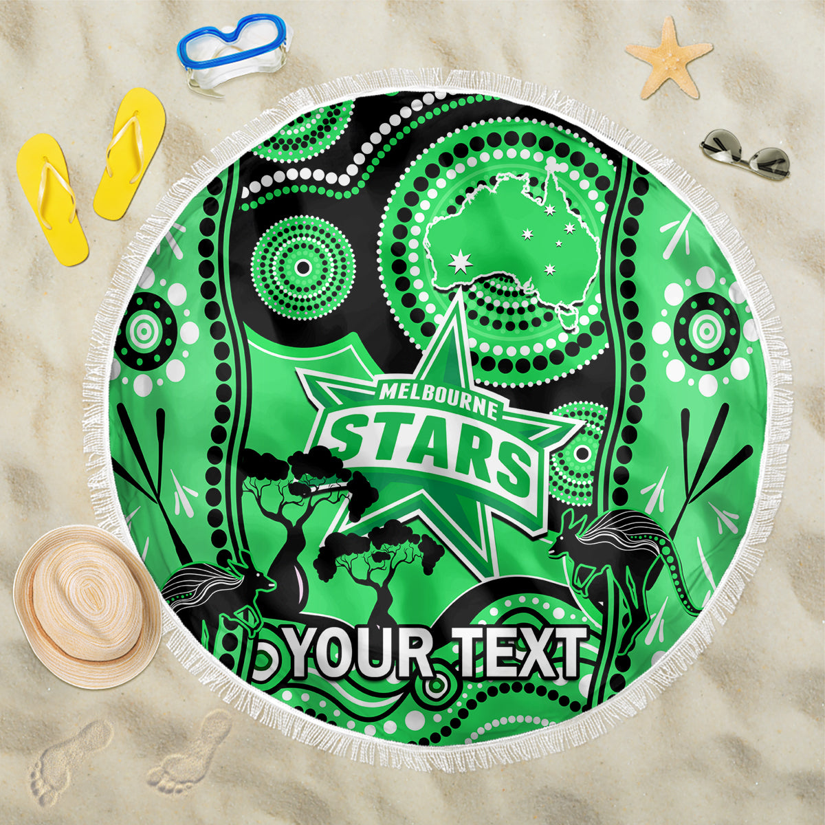 custom-melbourne-stars-cricket-beach-blanket-happy-australia-day-aboriginal-art