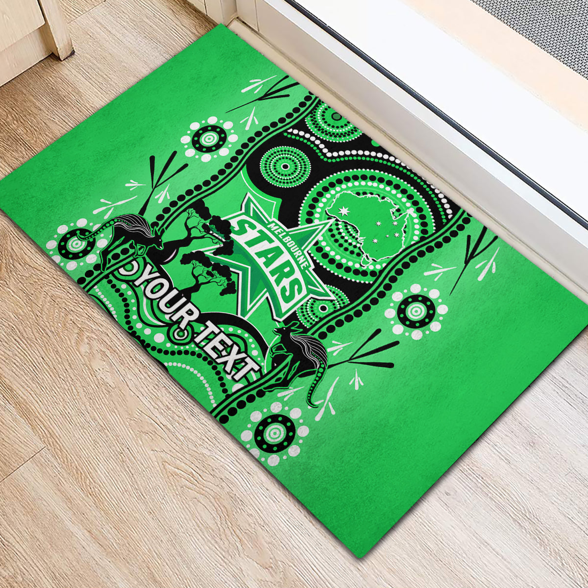 custom-melbourne-stars-cricket-rubber-doormat-happy-australia-day-aboriginal-art