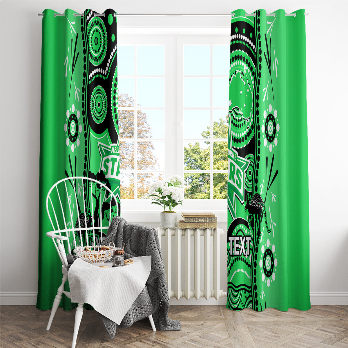 custom-melbourne-stars-cricket-window-curtain-happy-australia-day-aboriginal-art