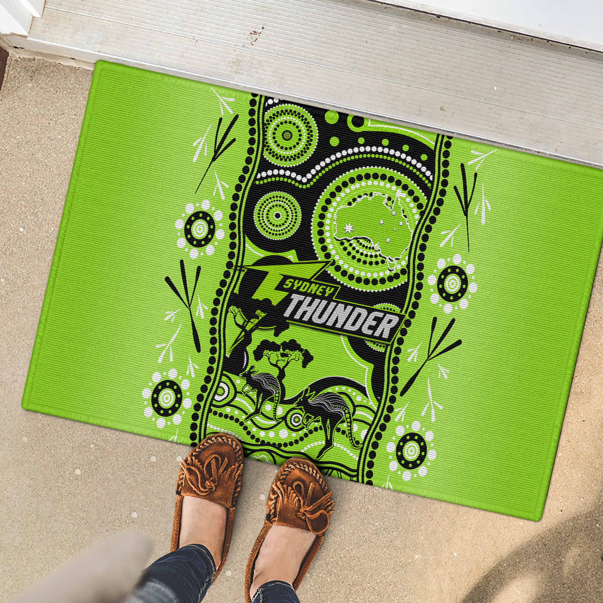 sydney-thunder-cricket-rubber-doormat-happy-australia-day-aboriginal-art