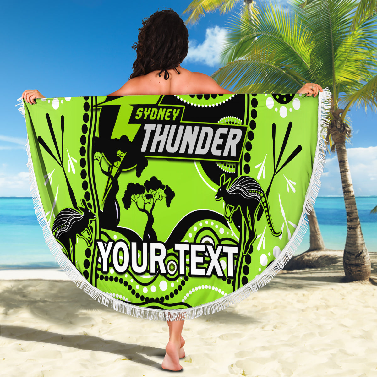 custom-sydney-thunder-cricket-beach-blanket-happy-australia-day-aboriginal-art