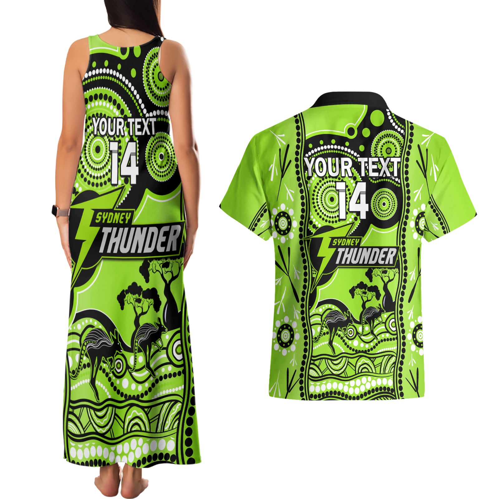 custom-sydney-thunder-cricket-couples-matching-tank-maxi-dress-and-hawaiian-shirt-happy-australia-day-aboriginal-art