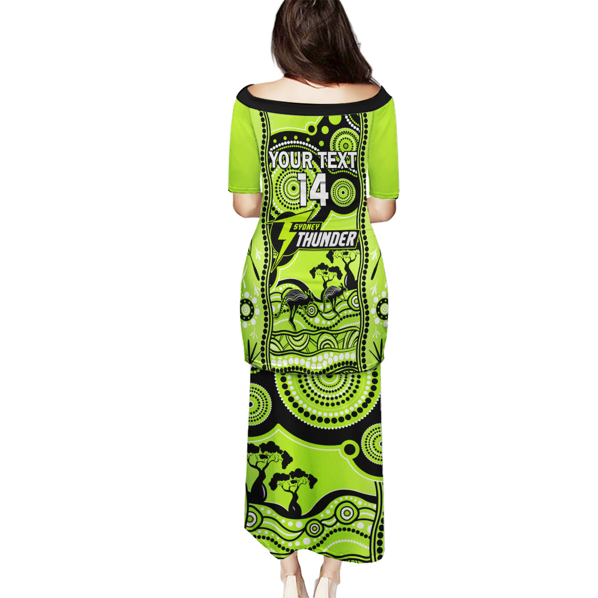 custom-sydney-thunder-cricket-family-matching-puletasi-dress-and-hawaiian-shirt-happy-australia-day-aboriginal-art