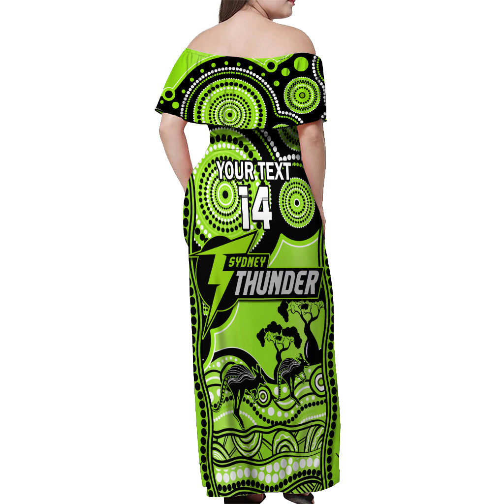 custom-sydney-thunder-cricket-off-shoulder-maxi-dress-happy-australia-day-aboriginal-art