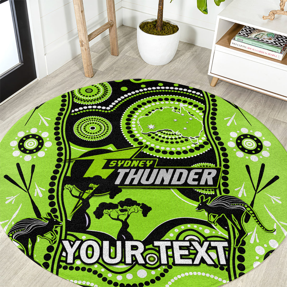 custom-sydney-thunder-cricket-round-carpet-happy-australia-day-aboriginal-art