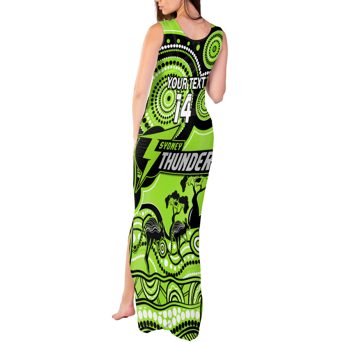 custom-sydney-thunder-cricket-tank-maxi-dress-happy-australia-day-aboriginal-art