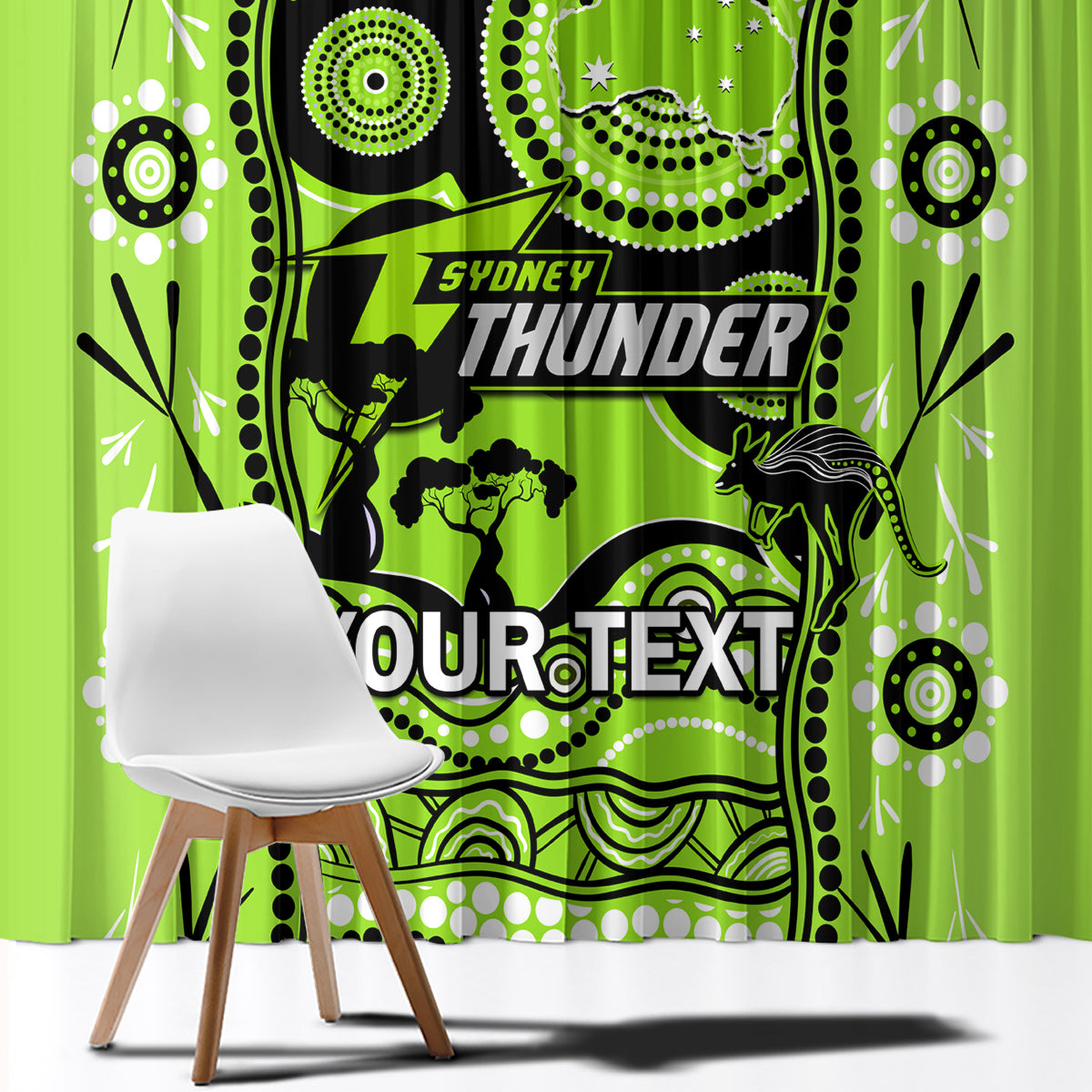 custom-sydney-thunder-cricket-window-curtain-happy-australia-day-aboriginal-art