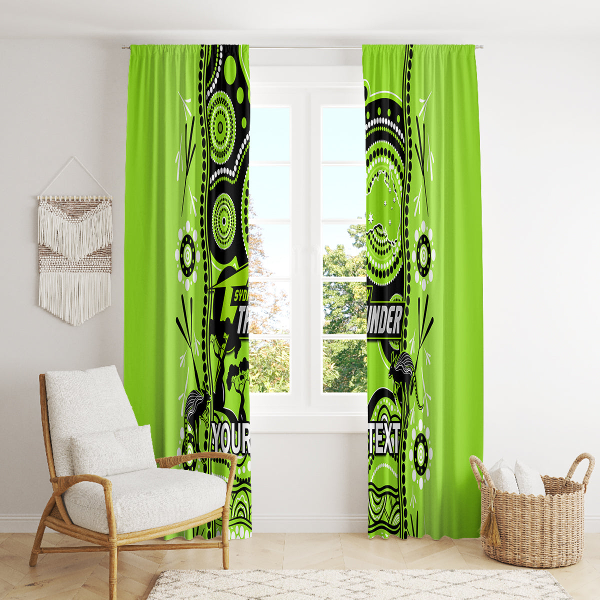 custom-sydney-thunder-cricket-window-curtain-happy-australia-day-aboriginal-art