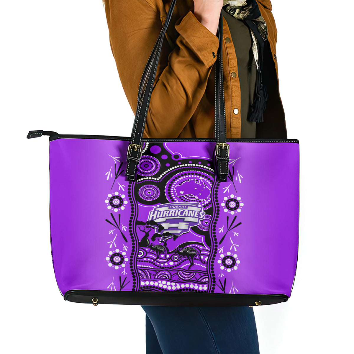 hobart-hurricanes-cricket-leather-tote-bag-happy-australia-day-aboriginal-art