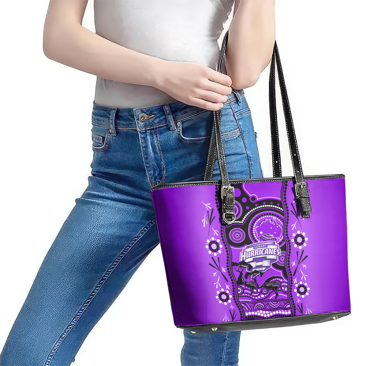 hobart-hurricanes-cricket-leather-tote-bag-happy-australia-day-aboriginal-art