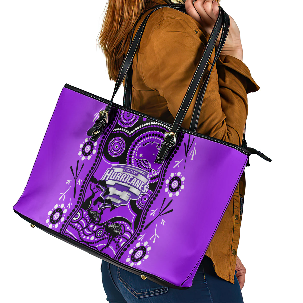 hobart-hurricanes-cricket-leather-tote-bag-happy-australia-day-aboriginal-art