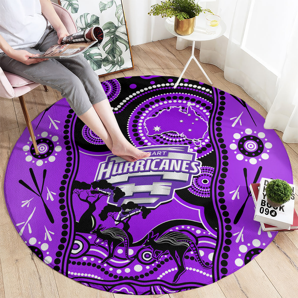 hobart-hurricanes-cricket-round-carpet-happy-australia-day-aboriginal-art