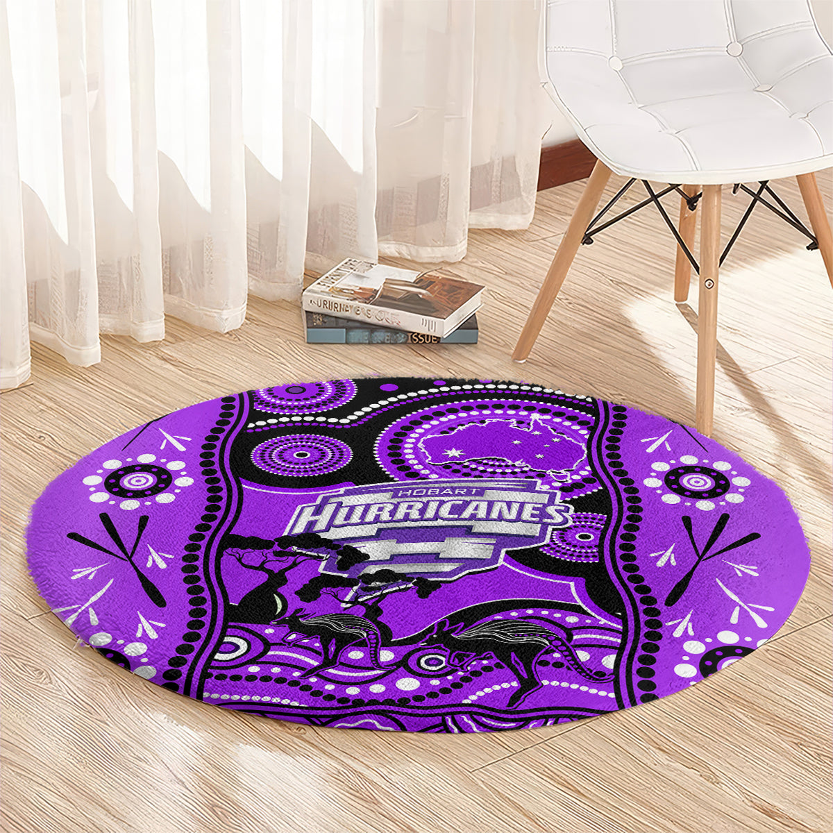 hobart-hurricanes-cricket-round-carpet-happy-australia-day-aboriginal-art