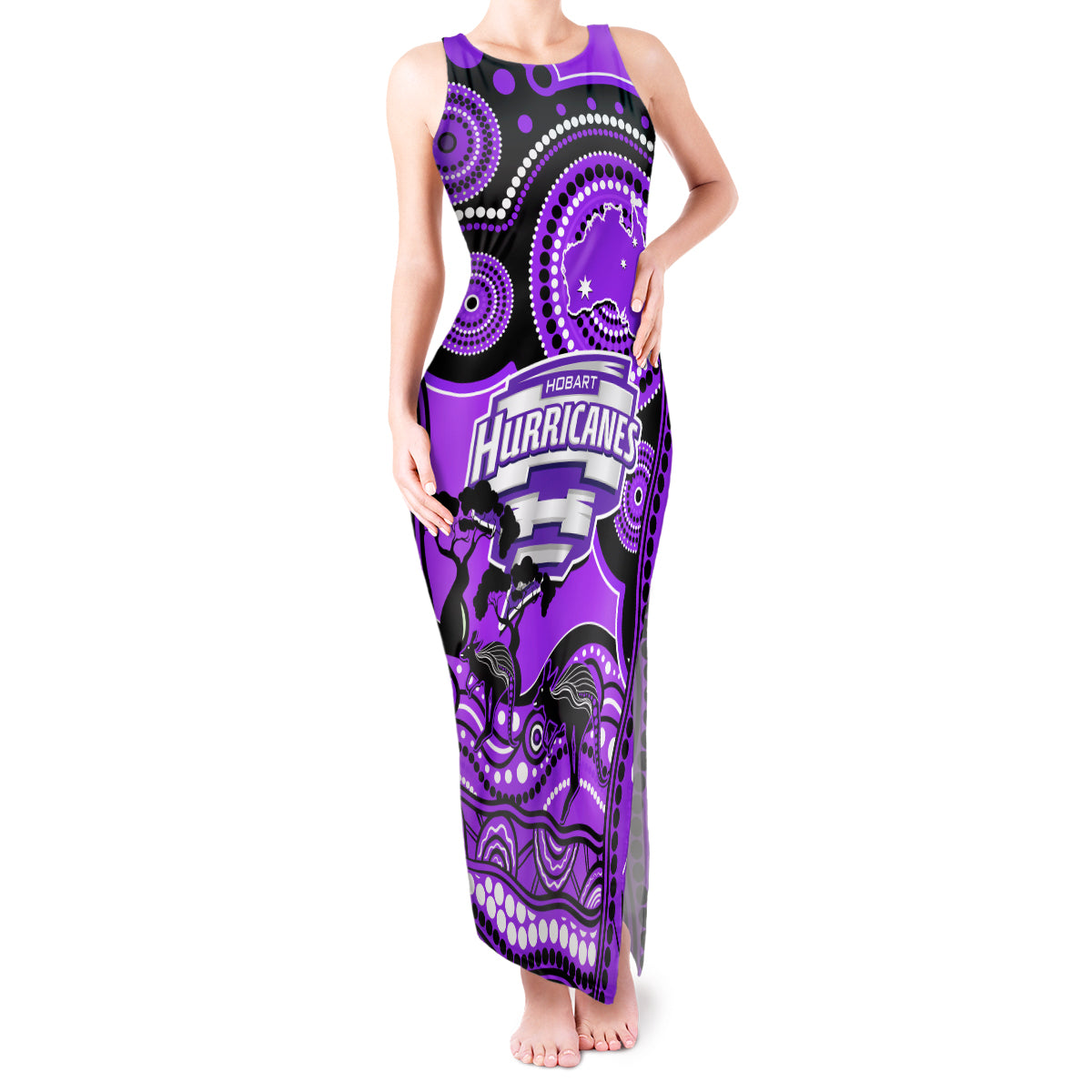 hobart-hurricanes-cricket-tank-maxi-dress-happy-australia-day-aboriginal-art