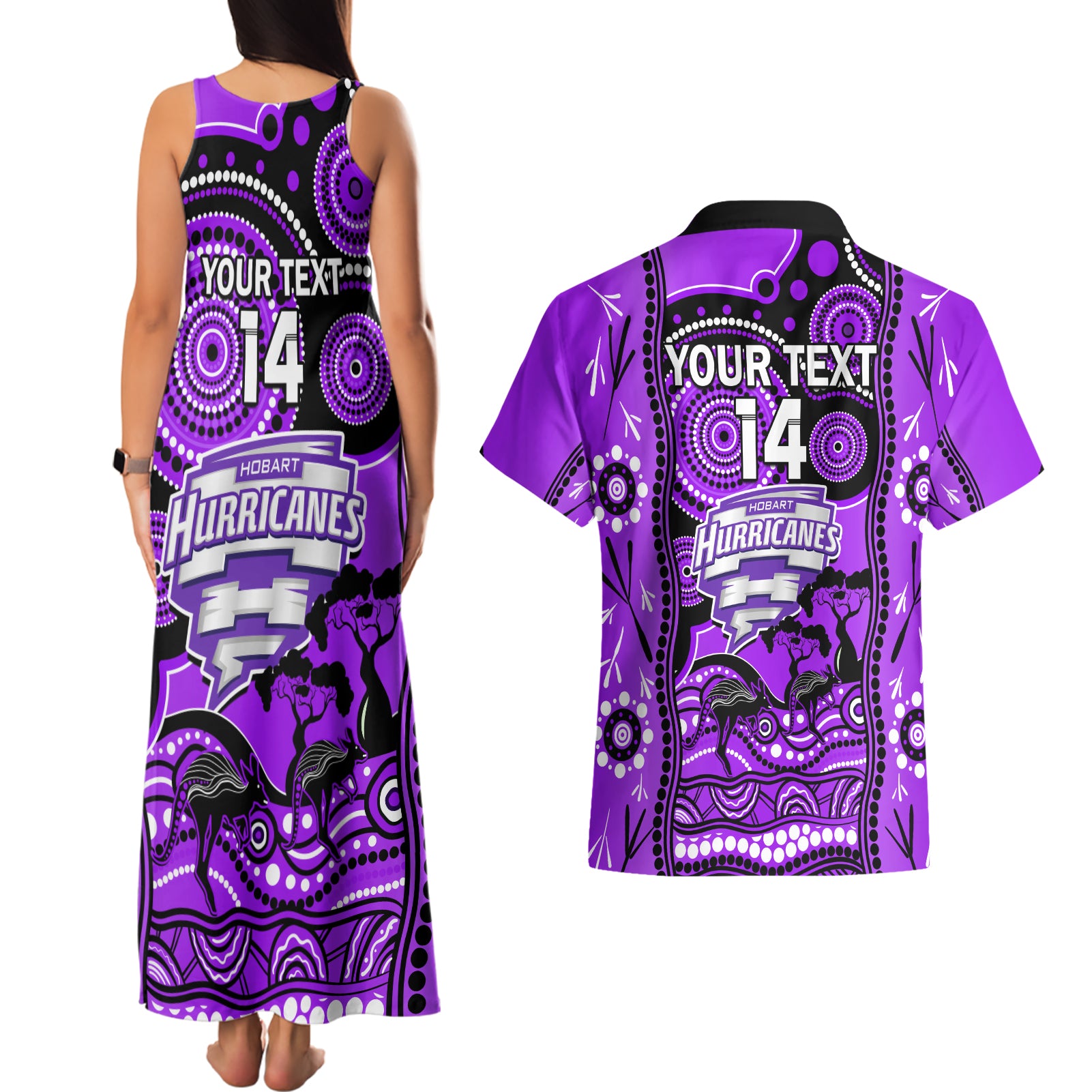 custom-hobart-hurricanes-cricket-couples-matching-tank-maxi-dress-and-hawaiian-shirt-happy-australia-day-aboriginal-art