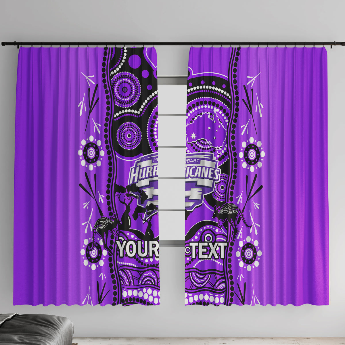 custom-hobart-hurricanes-cricket-window-curtain-happy-australia-day-aboriginal-art