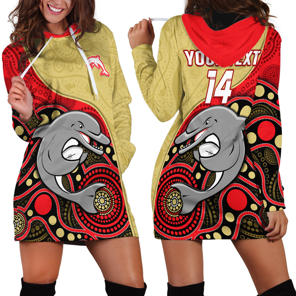 custom-text-and-number-dolphins-rugby-hoodie-dress-phins-up-indigenous-art