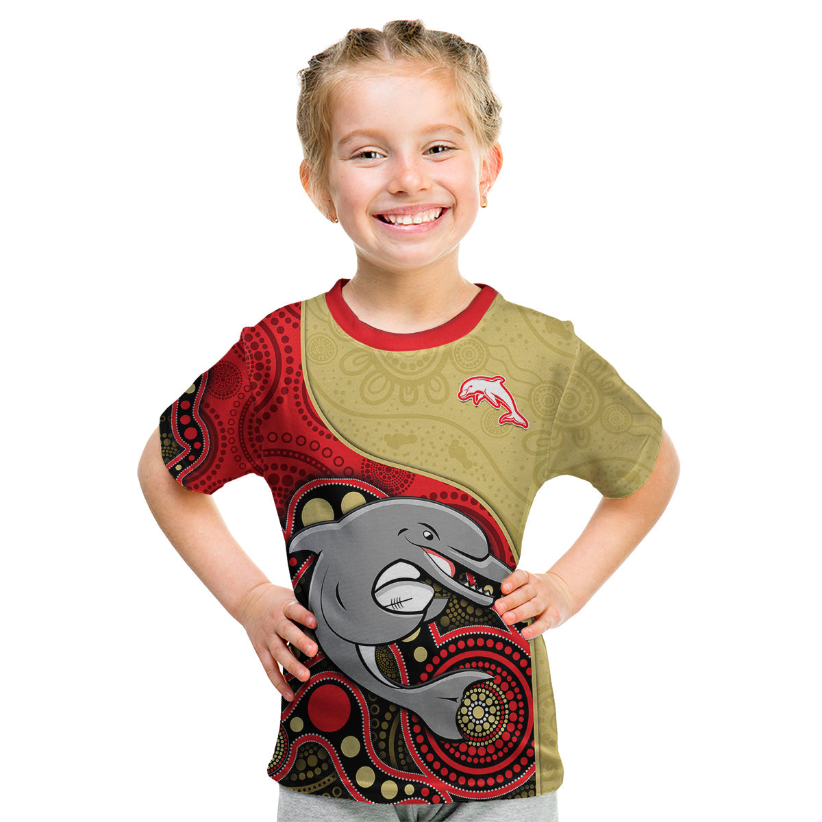 custom-text-and-number-dolphins-rugby-kid-t-shirt-phins-up-indigenous-art