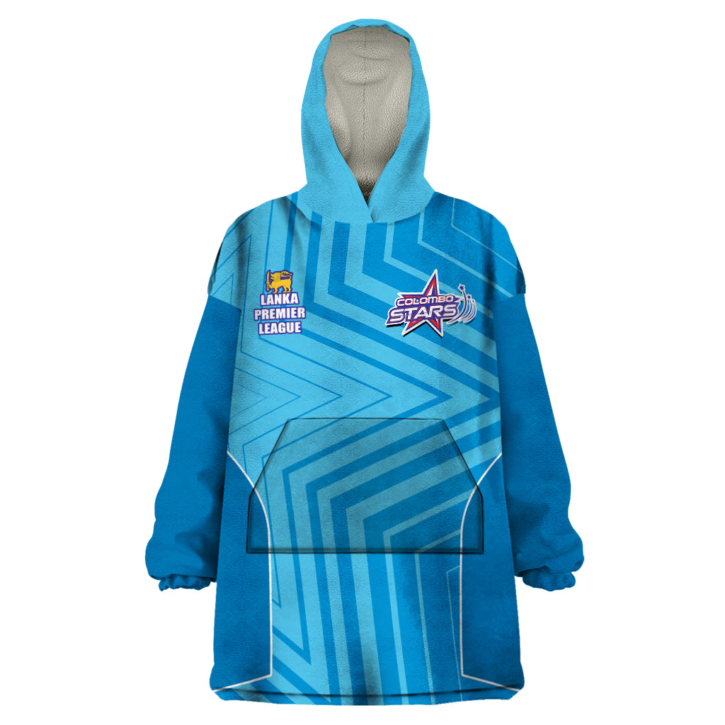 Colombo Star Cricket Wearable Blanket Hoodie Lanka League 2023 - Vibe Hoodie Shop