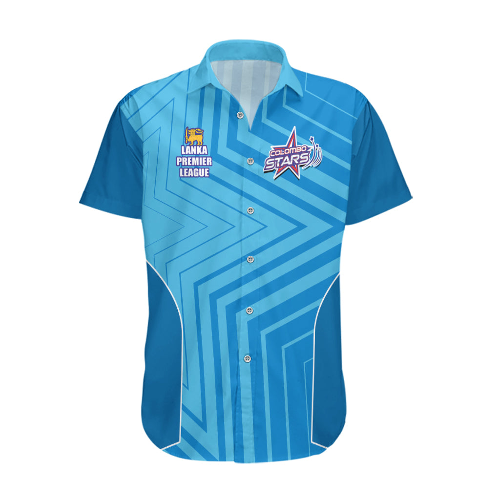 Custom Colombo Star Cricket Hawaiian Shirt Lanka League 2023 - Vibe Hoodie Shop