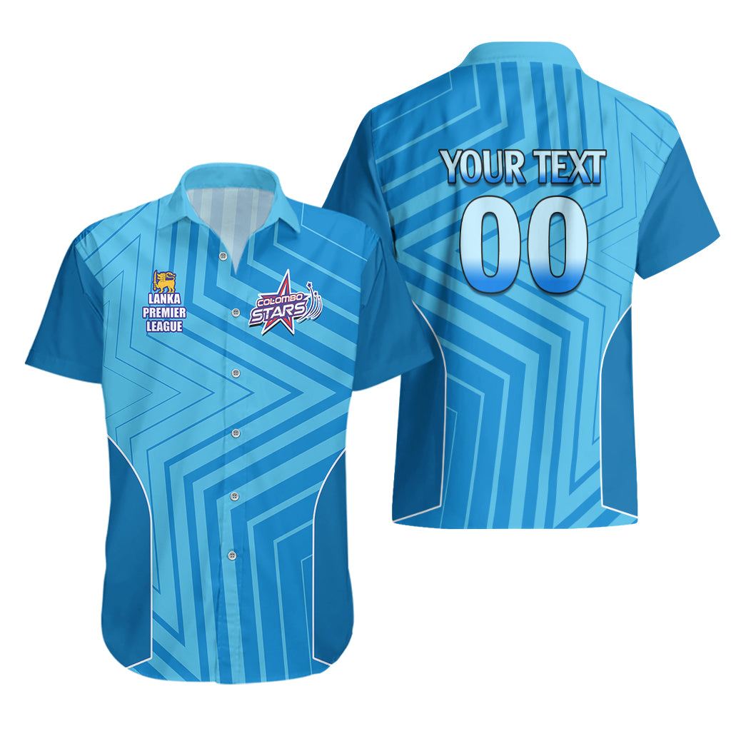 Custom Colombo Star Cricket Hawaiian Shirt Lanka League 2023 - Vibe Hoodie Shop