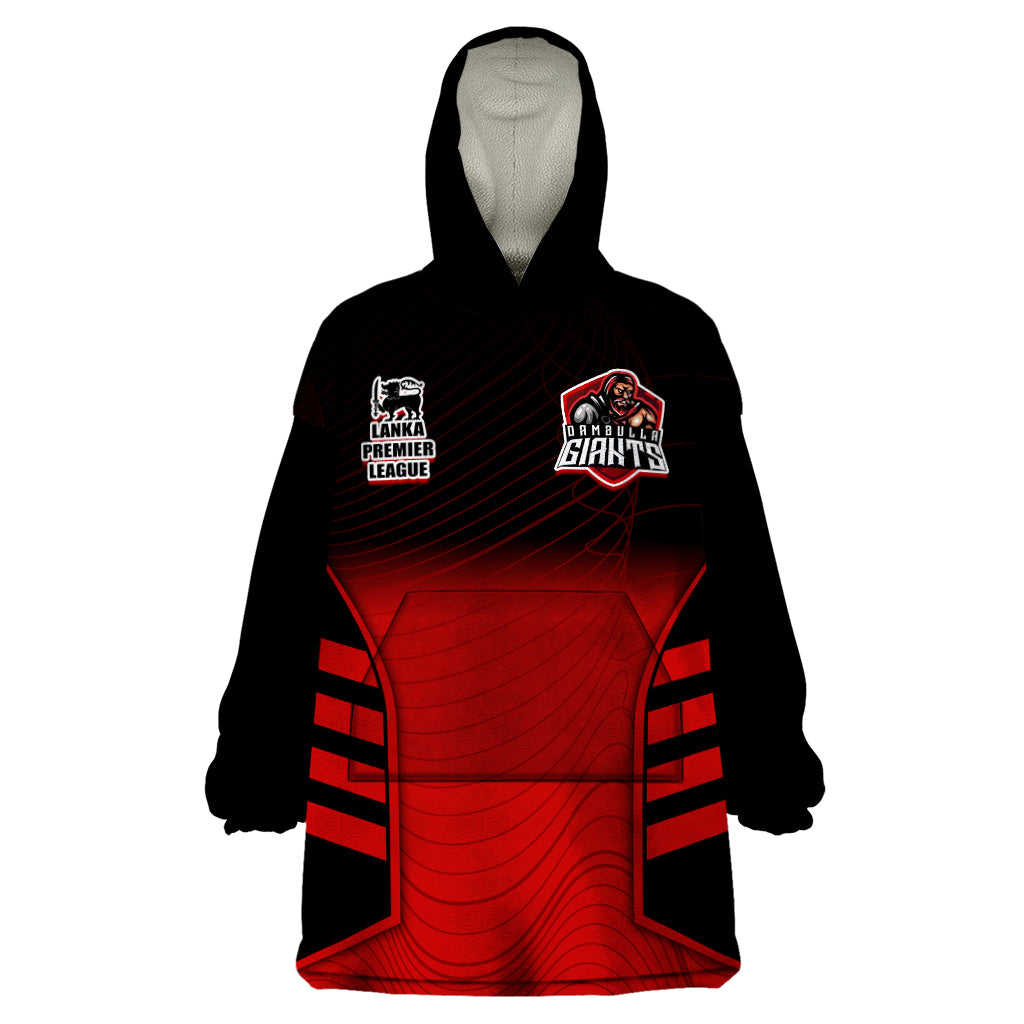 Dambulla Cricket Wearable Blanket Hoodie Lanka League 2023 - Vibe Hoodie Shop