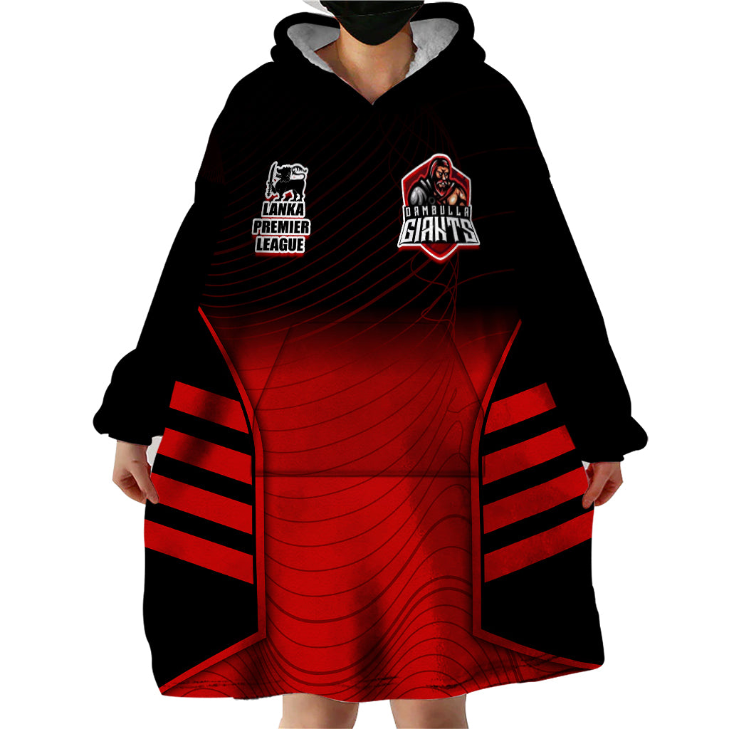 Dambulla Cricket Wearable Blanket Hoodie Lanka League 2023 - Vibe Hoodie Shop