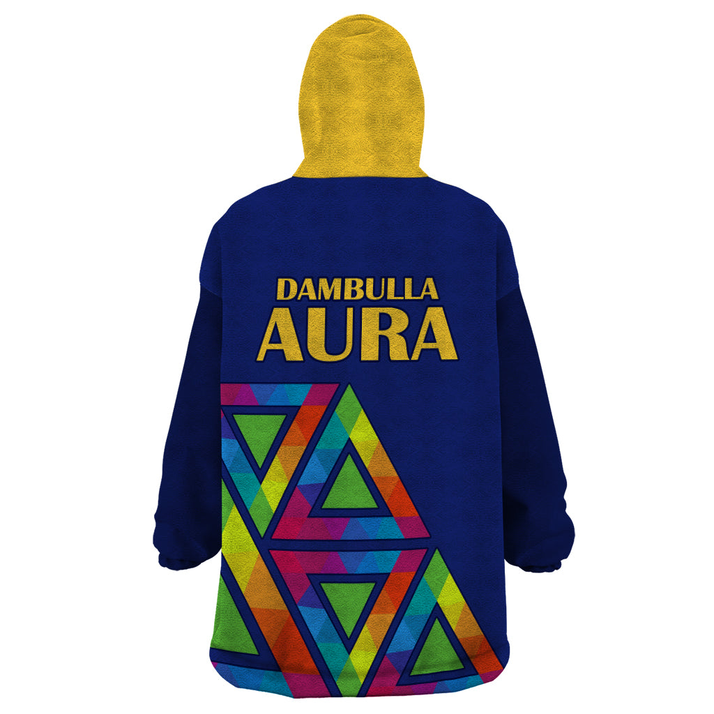 Dambulla Cricket Wearable Blanket Hoodie Lanka League 2023 Go Dambulla - Vibe Hoodie Shop