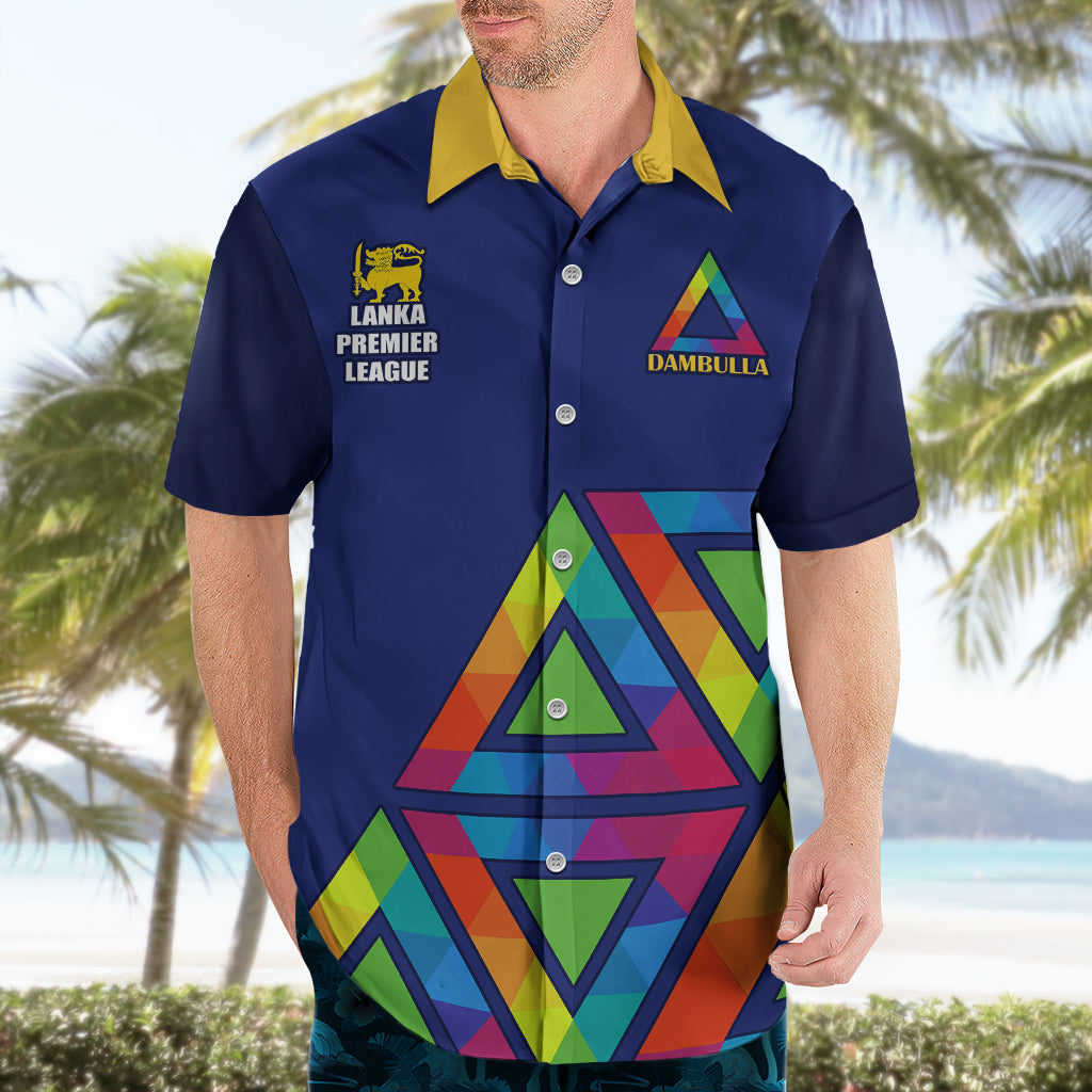 Custom Dambulla Cricket Hawaiian Shirt Lanka League 2023 Go Dambulla - Vibe Hoodie Shop