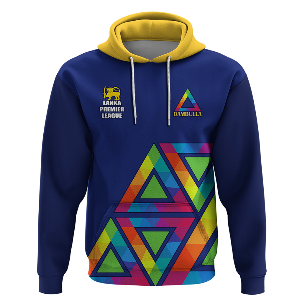 Custom Dambulla Cricket Hoodie Lanka League 2023 Go Dambulla LT9 - Vibe Hoodie Shop