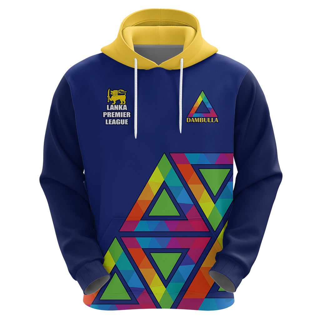 Custom Dambulla Cricket Hoodie Lanka League 2023 Go Dambulla LT9 - Vibe Hoodie Shop
