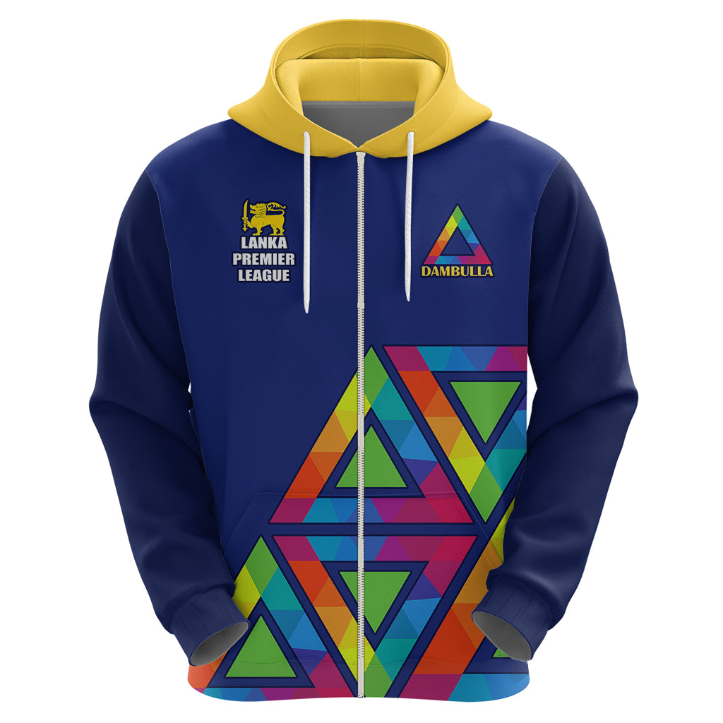 Custom Dambulla Cricket Hoodie Lanka League 2023 Go Dambulla LT9 - Vibe Hoodie Shop