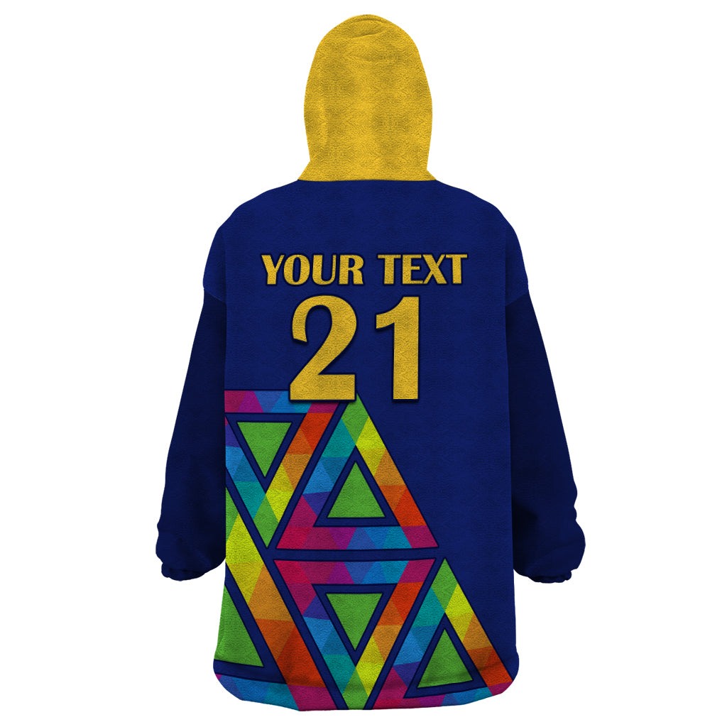 Custom Dambulla Cricket Wearable Blanket Hoodie Lanka League 2023 Go Dambulla - Vibe Hoodie Shop