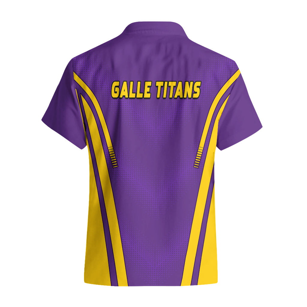 Galle Cricket Hawaiian Shirt Lanka League 2023 - Vibe Hoodie Shop