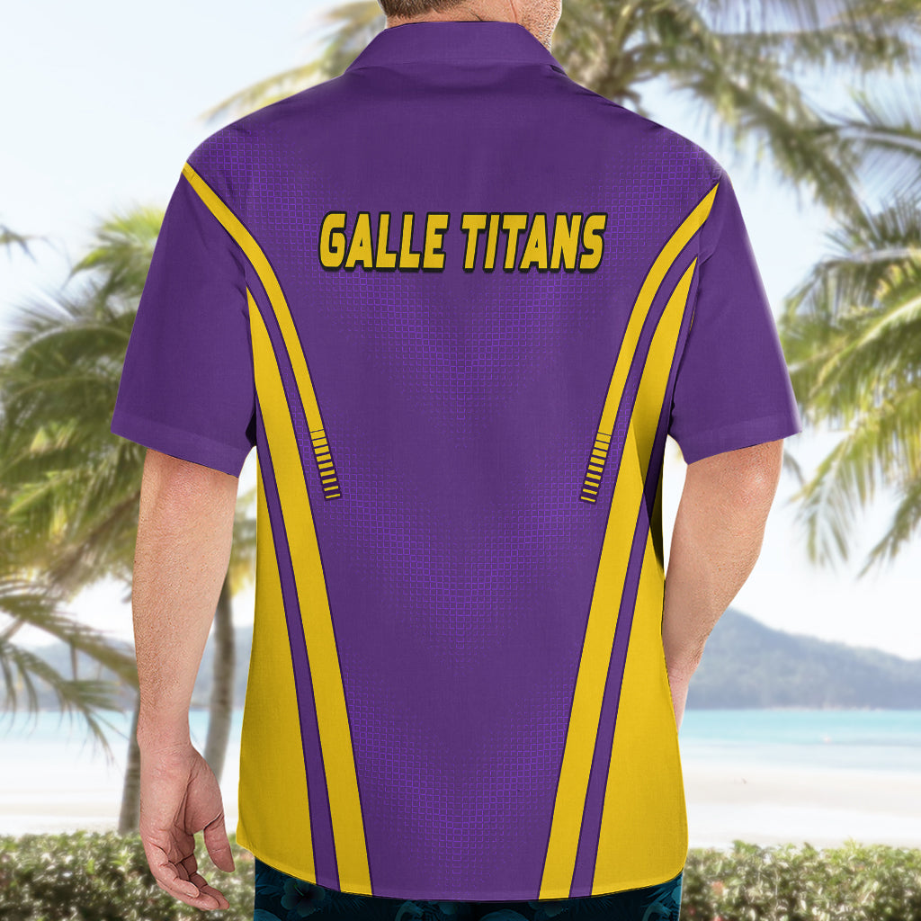 Galle Cricket Hawaiian Shirt Lanka League 2023 - Vibe Hoodie Shop