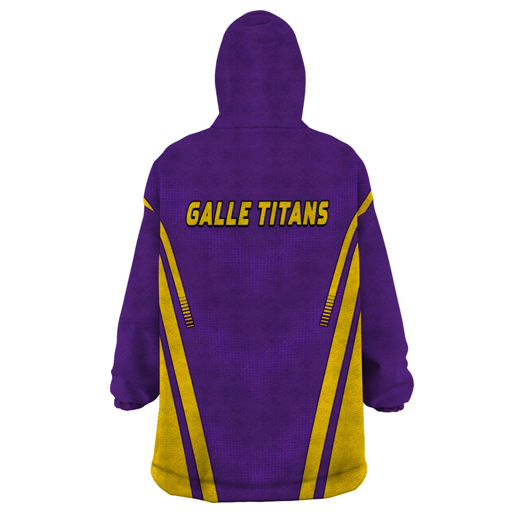 Galle Cricket Wearable Blanket Hoodie Lanka League 2023 - Vibe Hoodie Shop