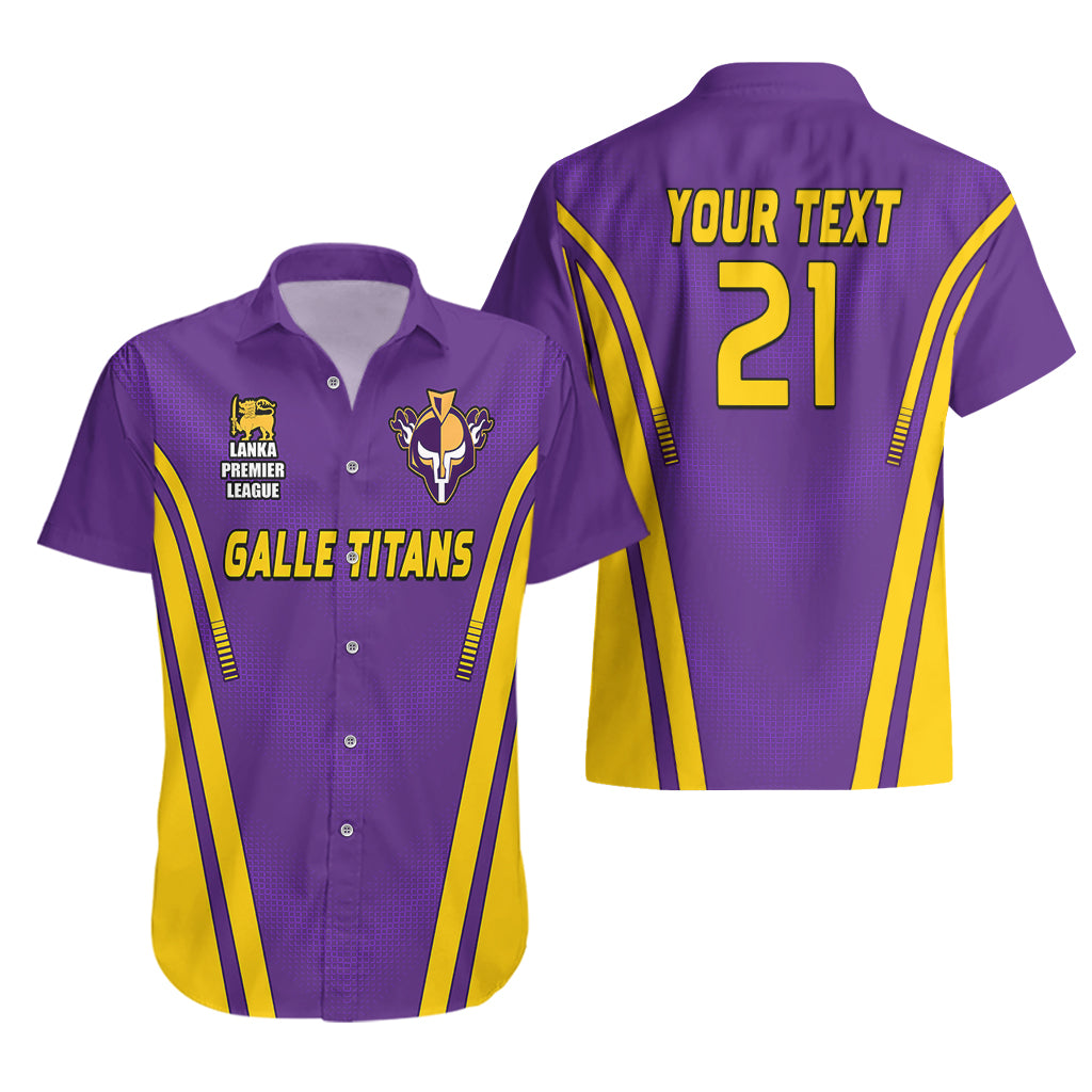 Custom Galle Cricket Hawaiian Shirt Lanka League 2023 - Vibe Hoodie Shop