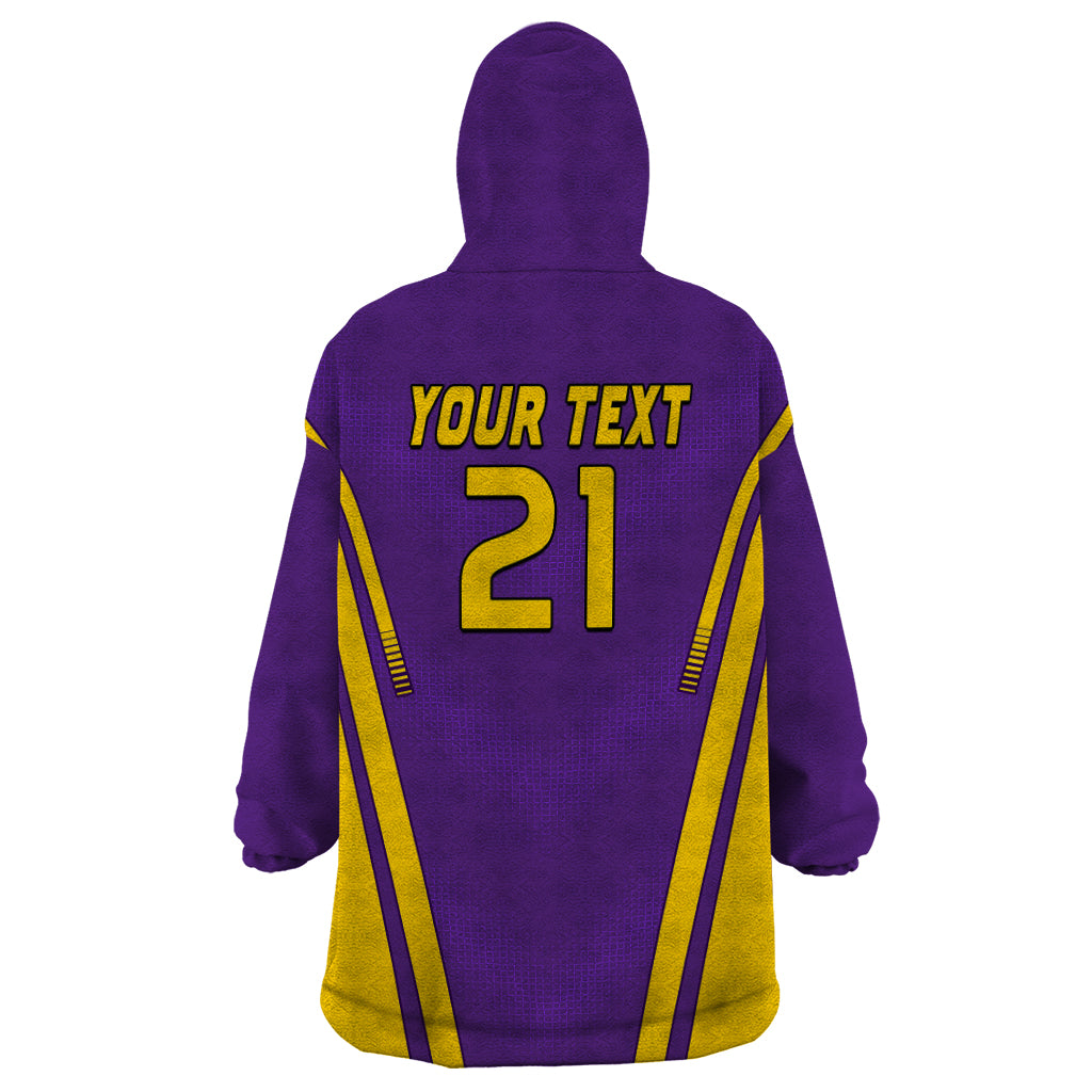 Custom Galle Cricket Wearable Blanket Hoodie Lanka League 2023 - Vibe Hoodie Shop