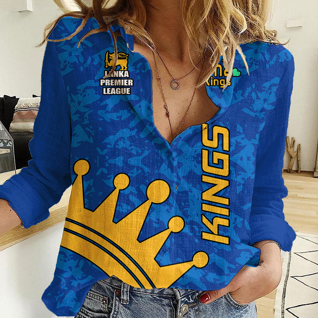 Custom Jaffna Cricket Women Casual Shirt Lanka League 2023 - Vibe Hoodie Shop