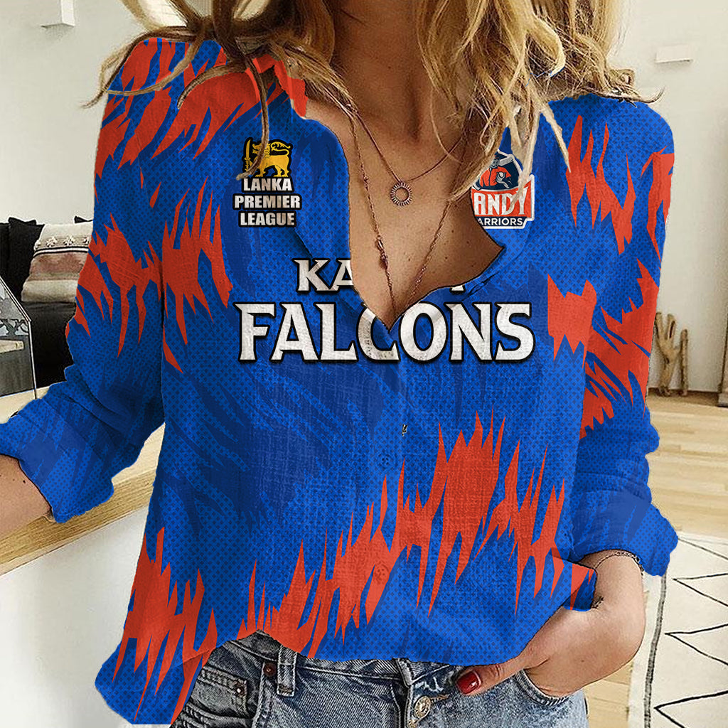 Custom Kandy Women Casual Shirt Lanka League 2023 - Vibe Hoodie Shop