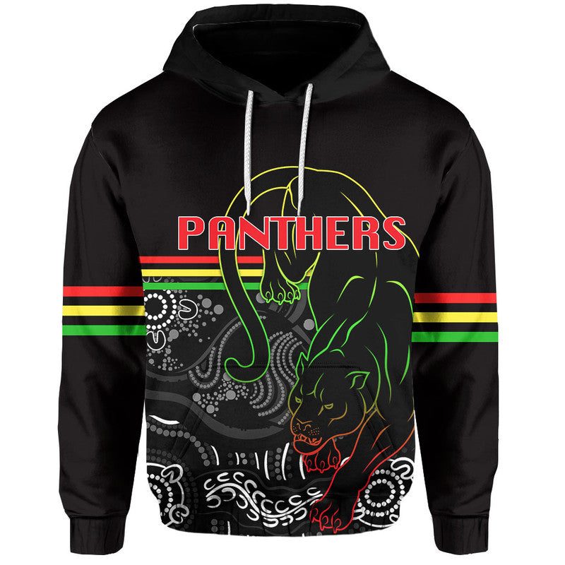 (Custom Personalised) Panthers Rugby Champions 2022 Indigenous Style Hoodie LT6 - Vibe Hoodie Shop