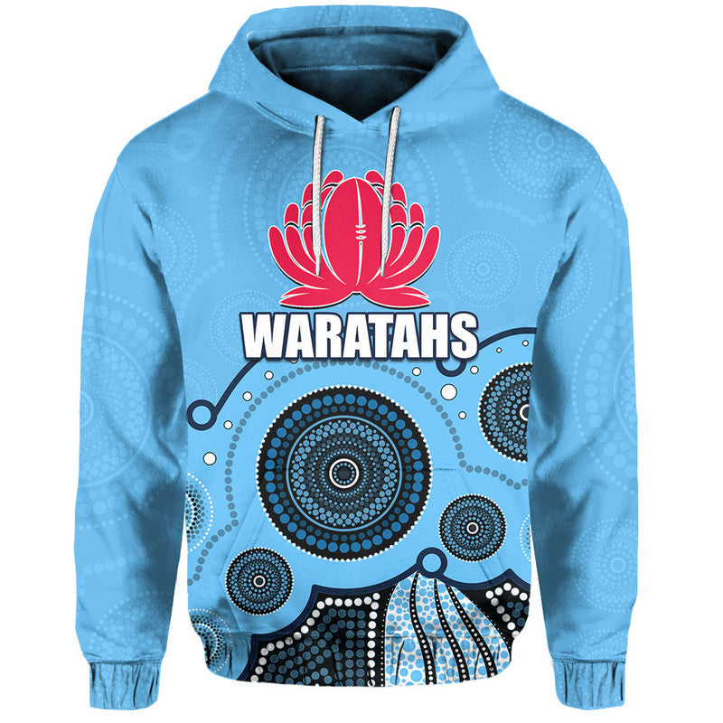 (Custom Personalised And Number) NSW WARATAHS Hoodie Aboriginal LT6 - Vibe Hoodie Shop