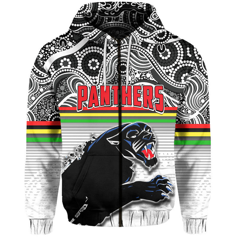 (Custom Personalised) Panthers Rugby Champions 2022 Indigenous Basic Style Hoodie LT6 - Vibe Hoodie Shop
