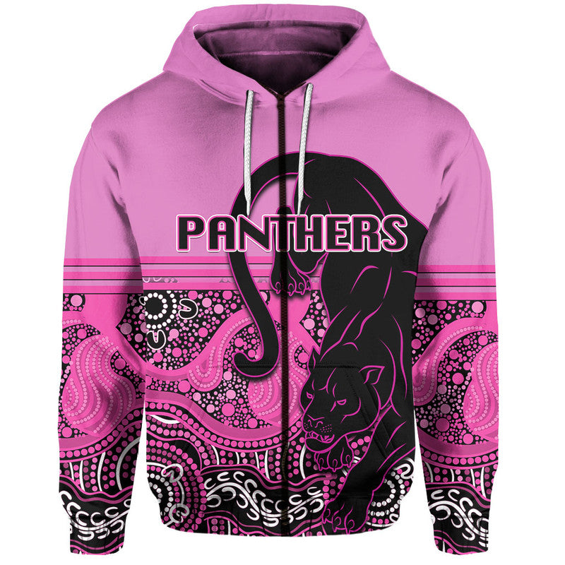 (Custom Personalised) Panthers Rugby Champions 2022 Indigenous Pink Style Hoodie LT6 - Vibe Hoodie Shop