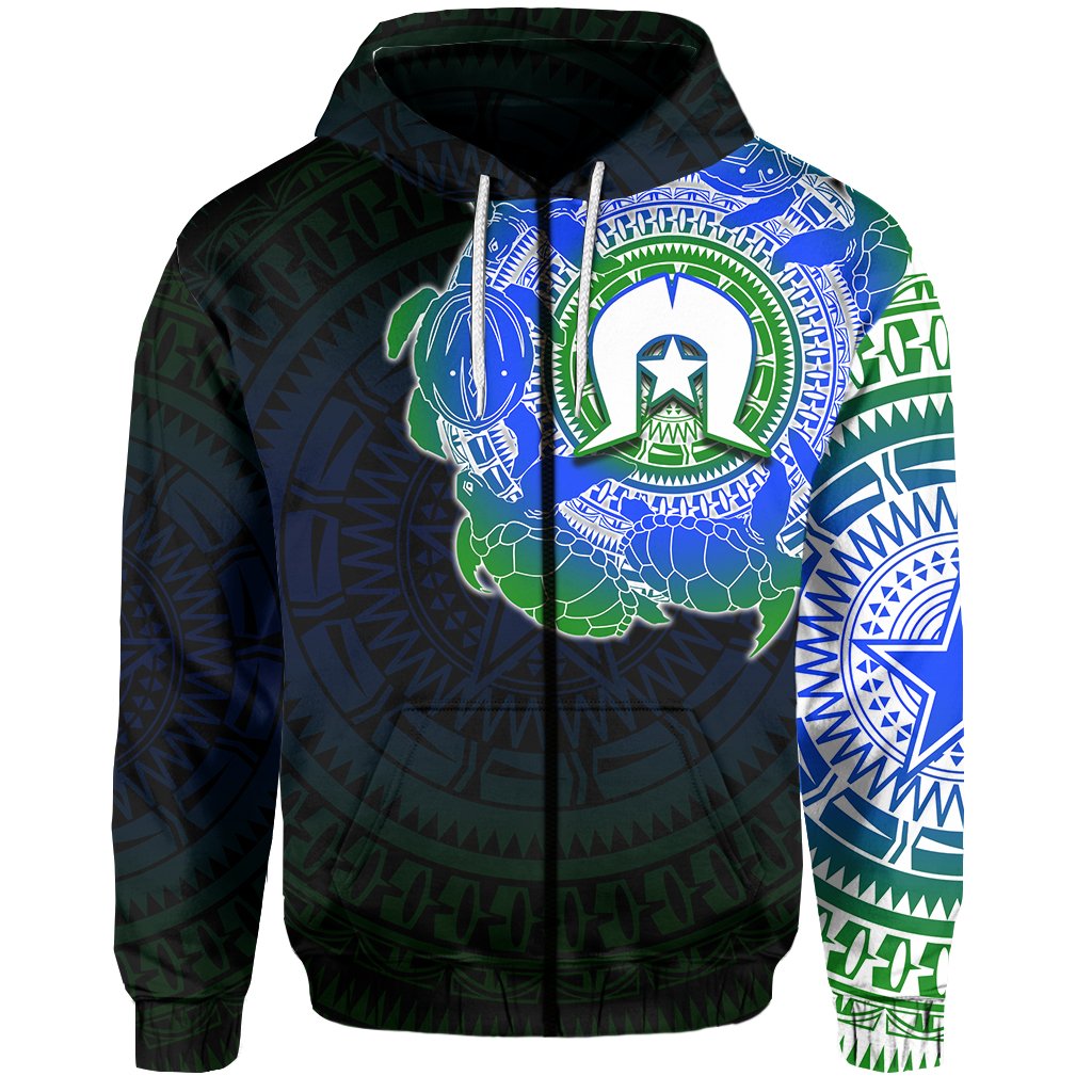 (Custom Personalised) NAIDOC Panthers Zip Hoodie Torres Strait Islanders - Vibe Hoodie Shop